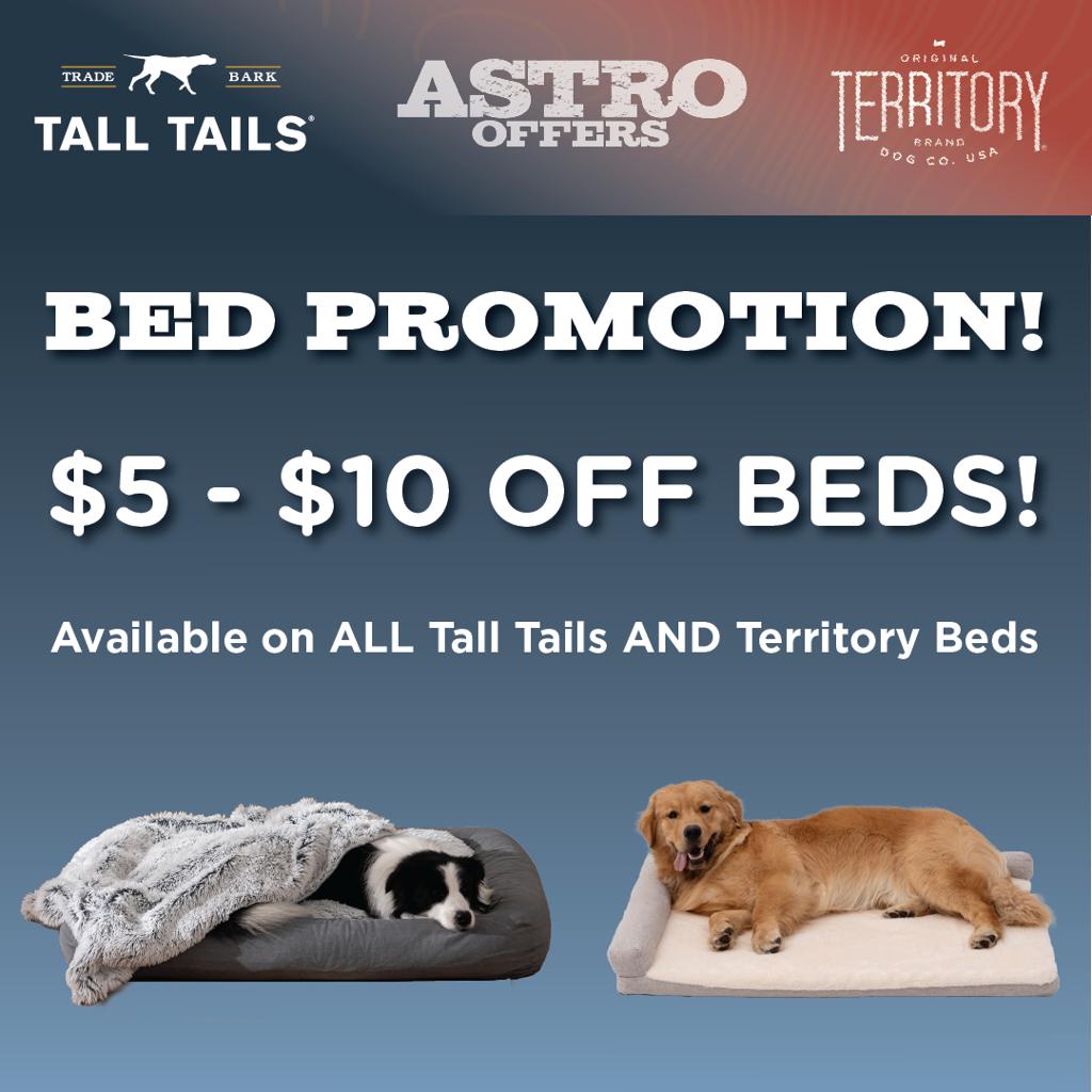 Astro | Tall Tails & Territory | Dollars OFF Beds!