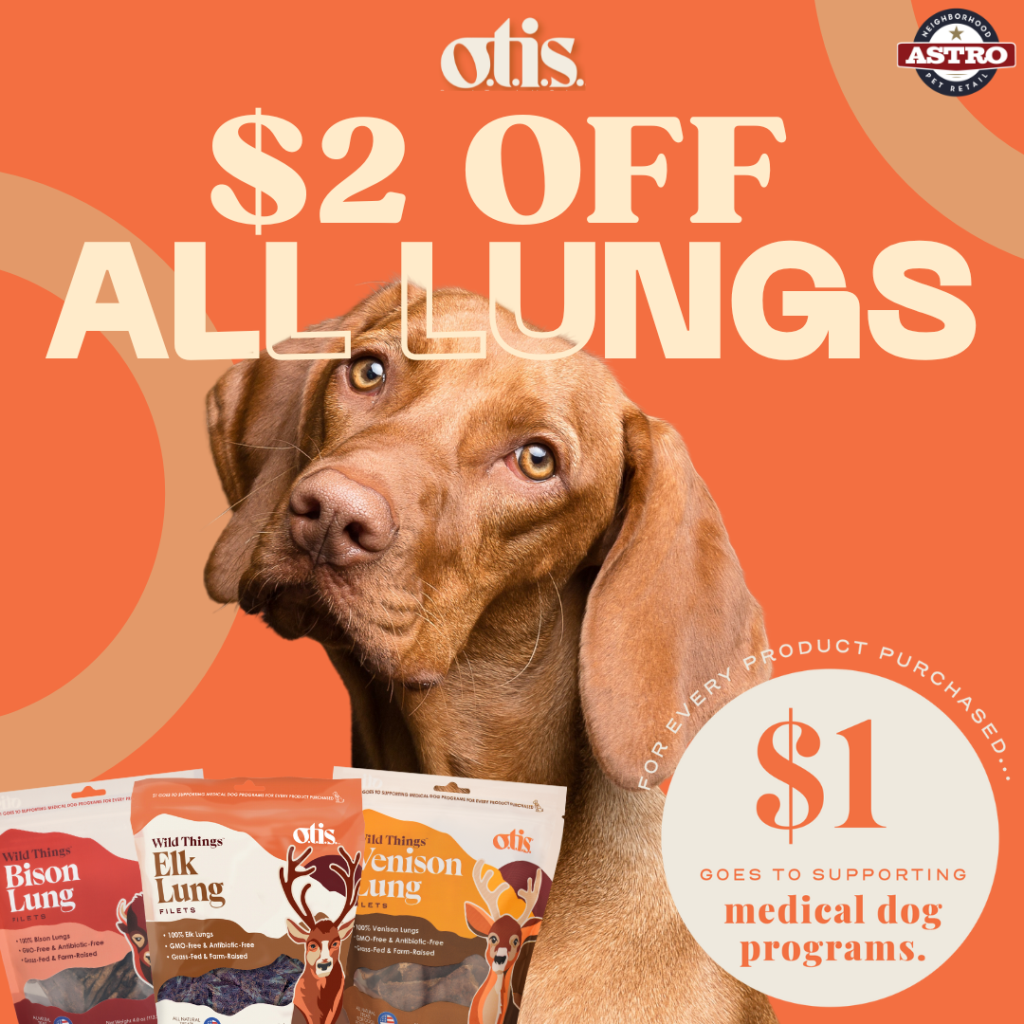 Astro | o.t.i.s | $2.00 OFF Single-Ingredient Lung Filets