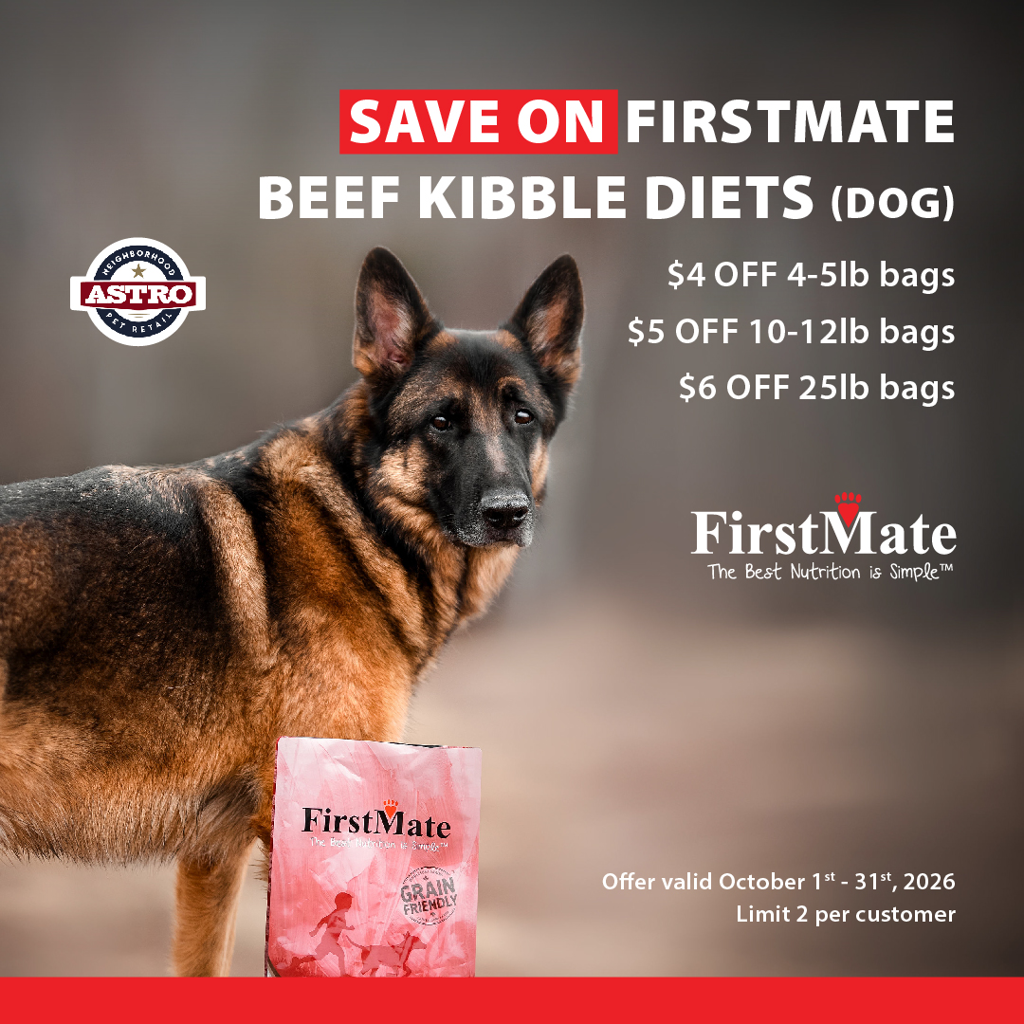 Astro | FirstMate | Dollars OFF New Zealand Beef Formulas