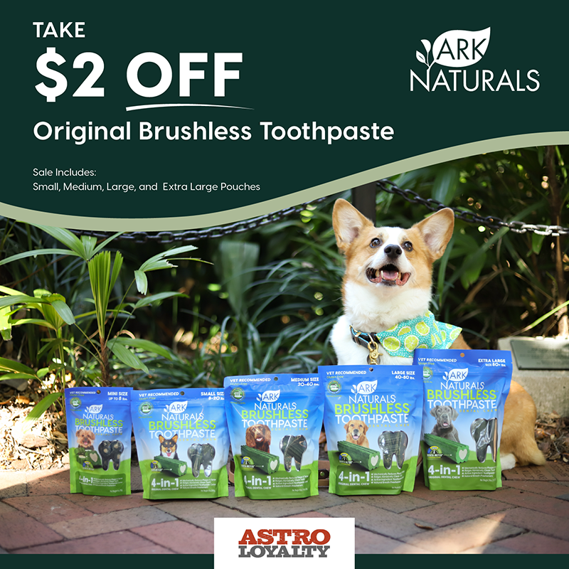 Astro | Ark Naturals | $2.00 OFF Original Brushless Toothpaste