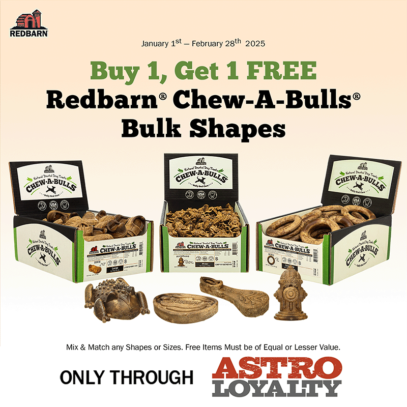 Astro | Redbarn | Buy 1, Get 1 FREE on Chew-A-Bull Dental Bulk Items