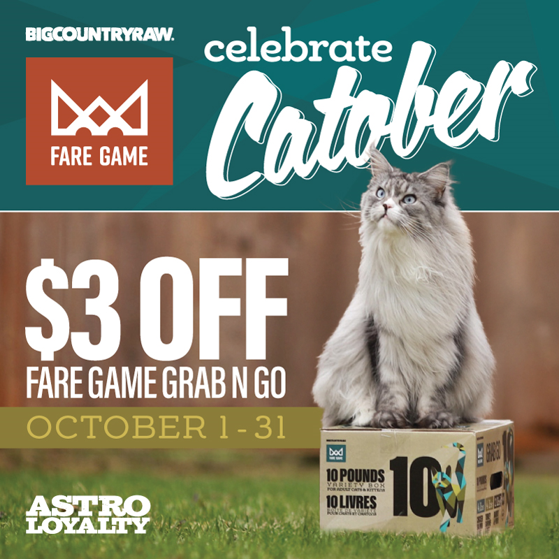 Astro | Big Country Raw | $3.00 OFF 10lb Fare Game Grab N Go