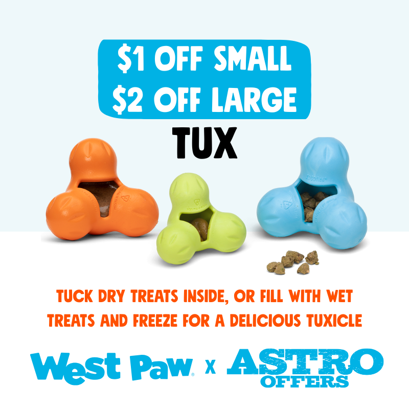 Astro | West Paw | Dollars OFF Tux