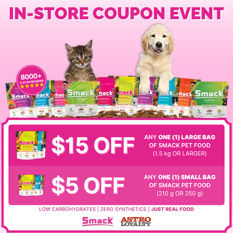 Astro | Smack | Dollars OFF Dry Food