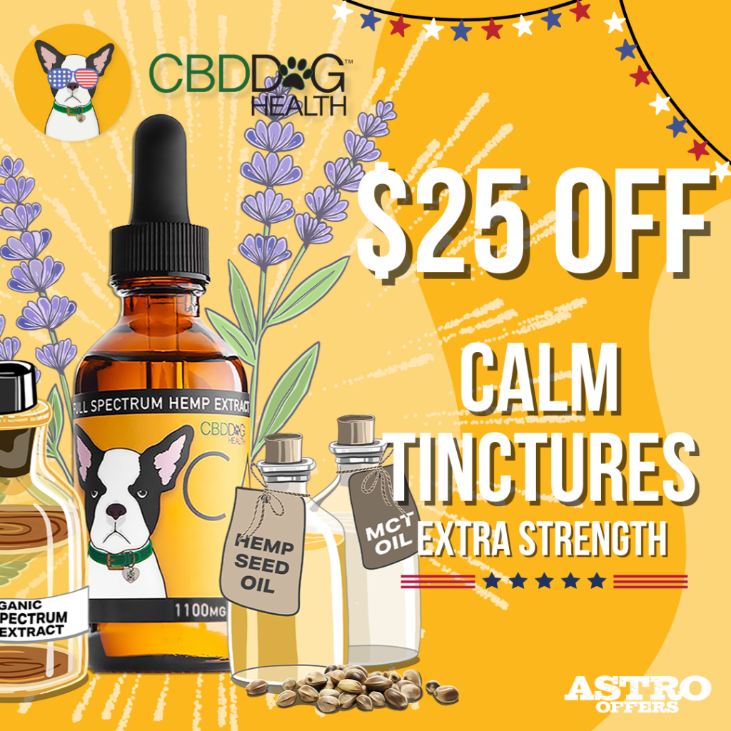 Astro | CBD Dog Health | $25.00 OFF CALM Extra Strength