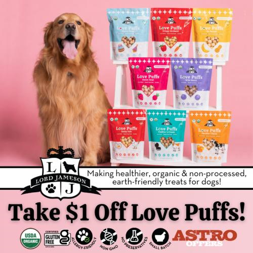 Astro | Lord Jameson | $1.00 OFF Love Puffs