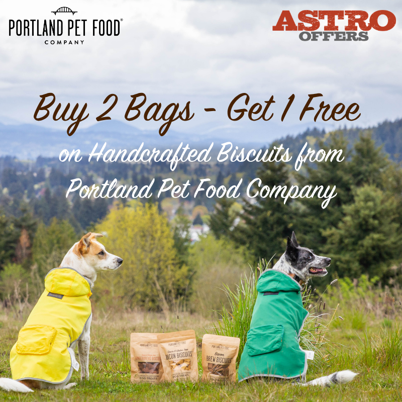 Astro | Portland Pet Food | Buy 2, Get 1 FREE on Treats