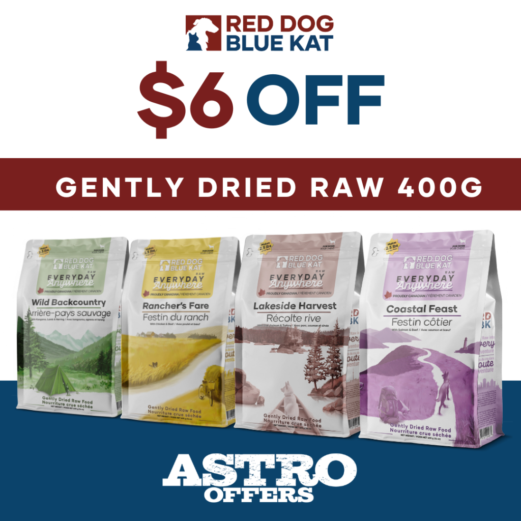 Astro | Red Dog Blue Kat | $6.00 OFF 400g Gently Dried Raw