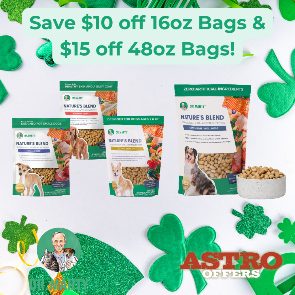 Astro | Dr. Marty's Canada (Private Offer) | Dollars OFF 16oz and 48oz Bags!