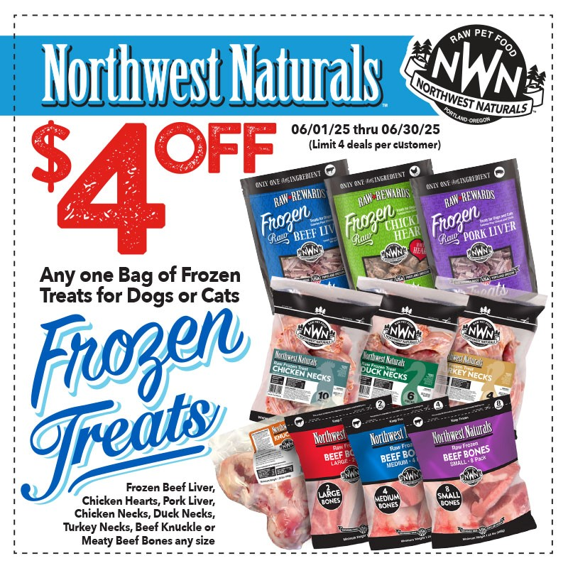 Astro | Northwest Naturals | $4.00 OFF Frozen Treats & Bones