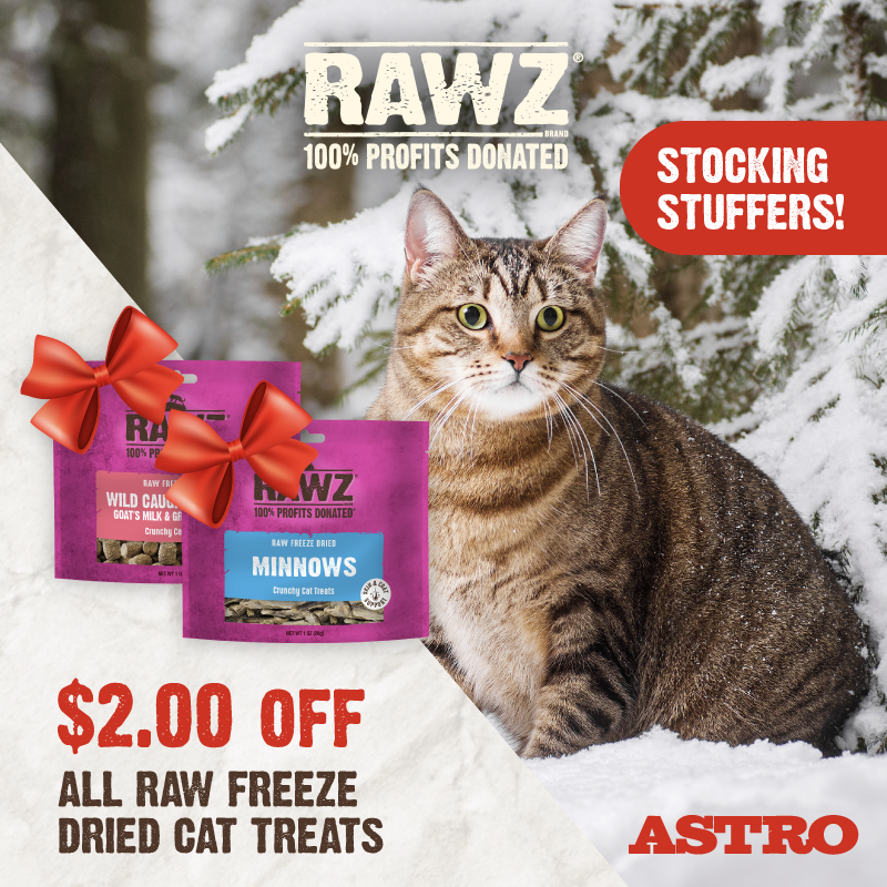 Astro | RAWZ | $2.00 OFF Freeze Dried Cat Treats