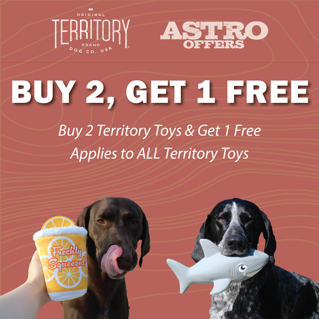 Astro | Territory | Buy 2, Get 1 FREE on All Toys