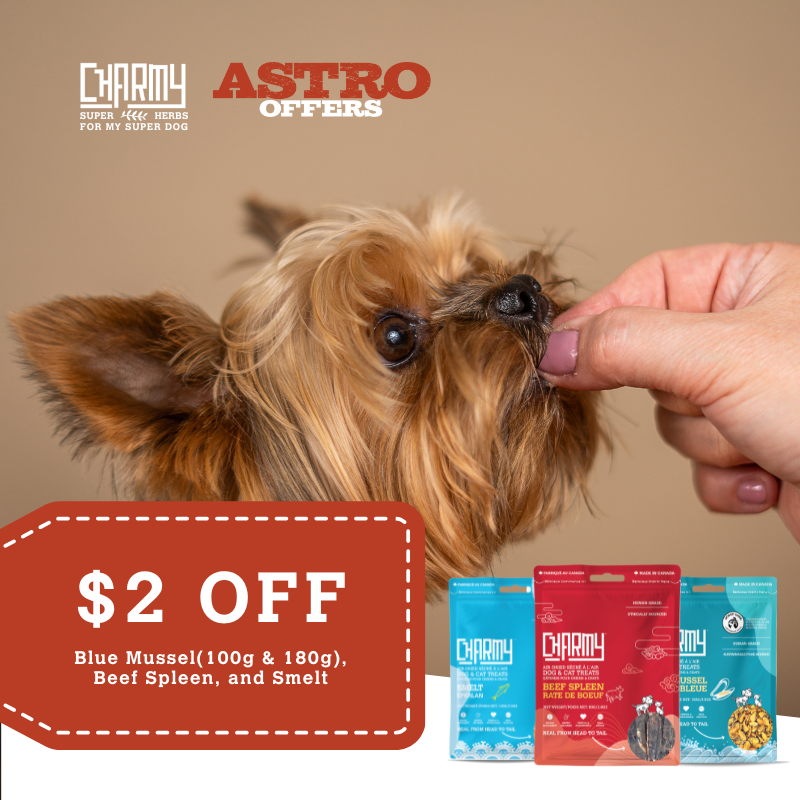 Astro | Charmy Pet | $2.00 OFF Select Treats