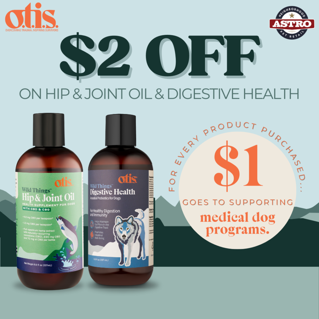 Astro | o.t.i.s. | $2.00 OFF Hip & Joint and Digestive Health Supplements