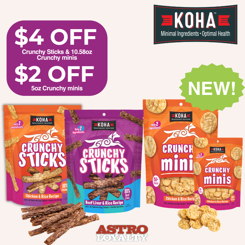 Astro | KOHA | Dollars OFF Crunchy Sticks and Minis