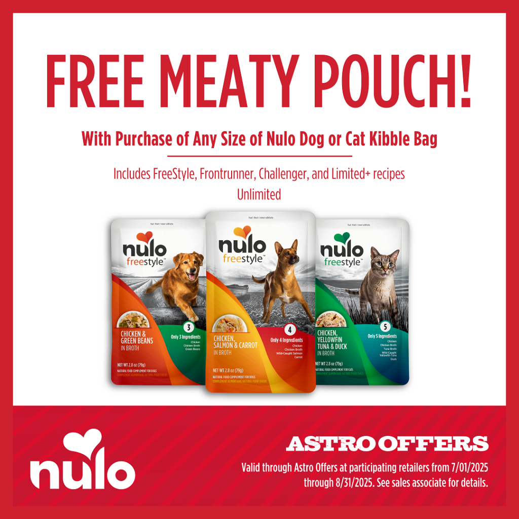 Astro | Nulo | FREE Meaty Pouch with Kibble Purchase
