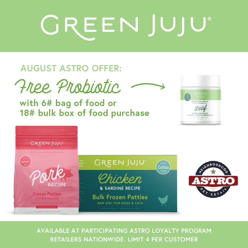 Astro | Green Juju | FREE Probiotic with Qualifying Food Purchase