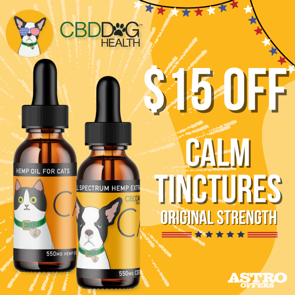Astro | CBD Dog Health | $15.00 OFF CALM Original Strength