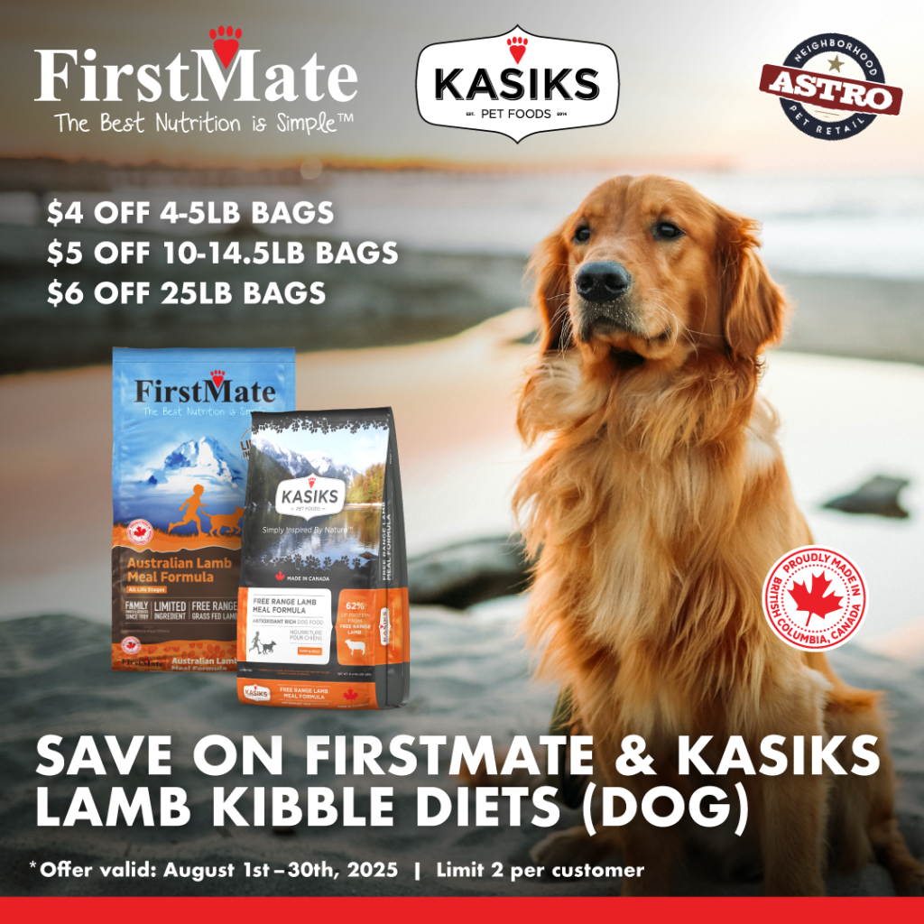 Astro | FirstMate & KASIKS | Dollars OFF Lamb Kibble Diets for Dogs