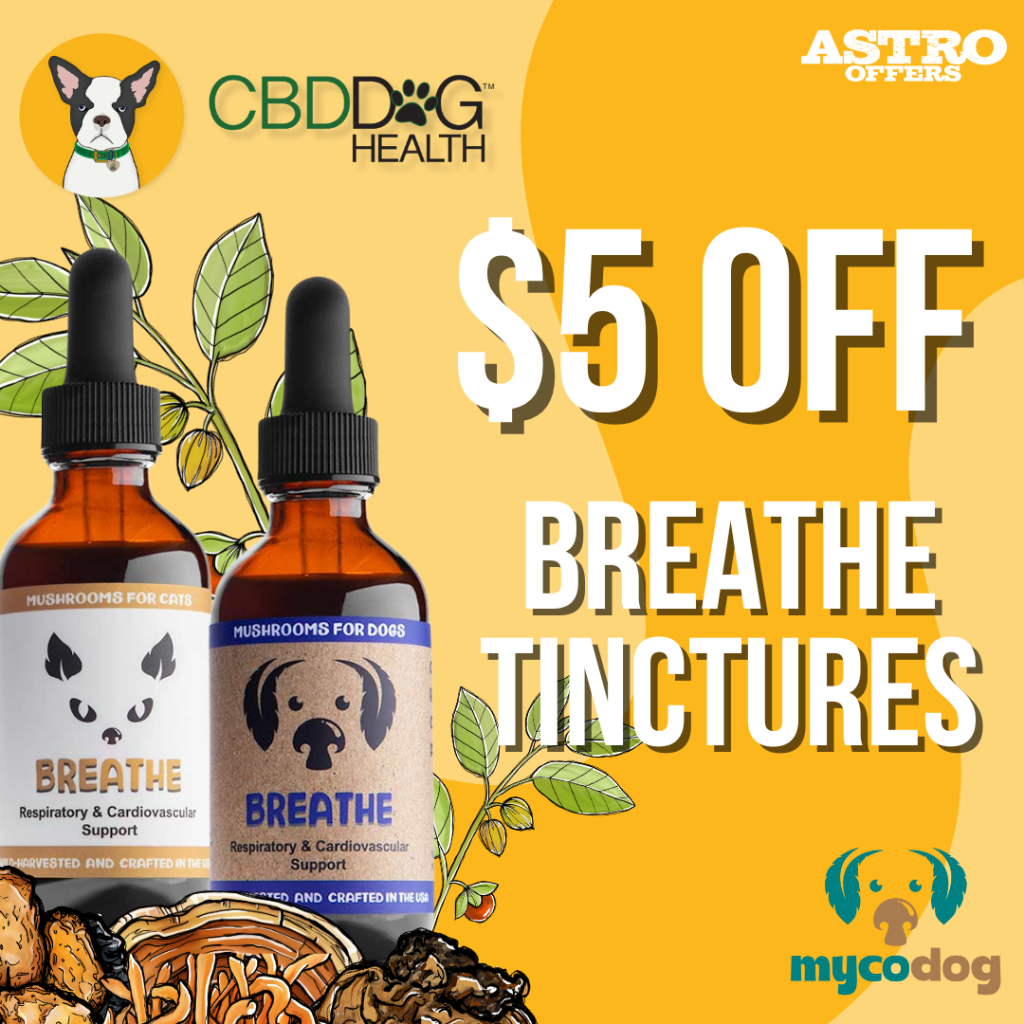 Astro | CBD Dog Health | $5.00 OFF BREATHE Tinctures