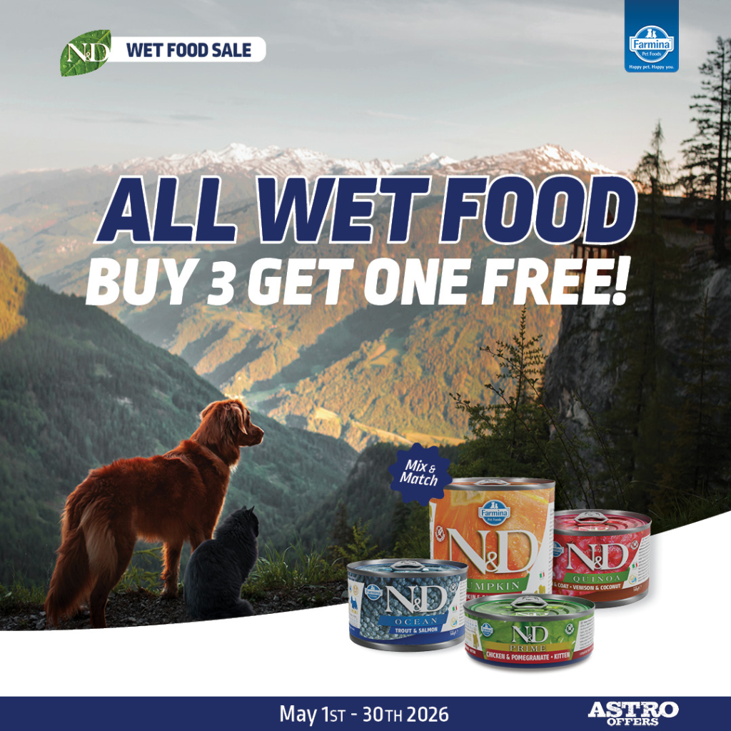 Astro | Farmina | Buy (3) 4.9oz N&D Dog Cans Get 1 FREE!
