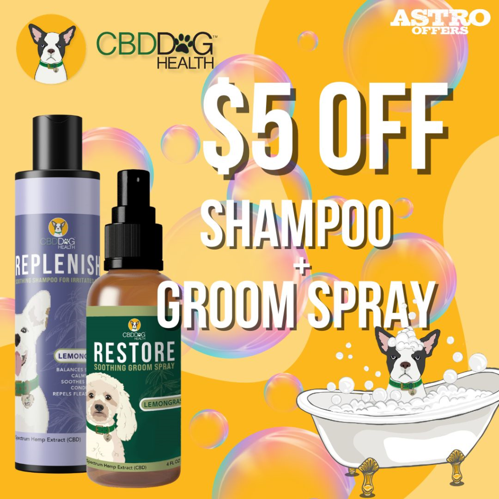 Astro | CBD Dog Health | $5.00 OFF REPLENISH & RESTORE