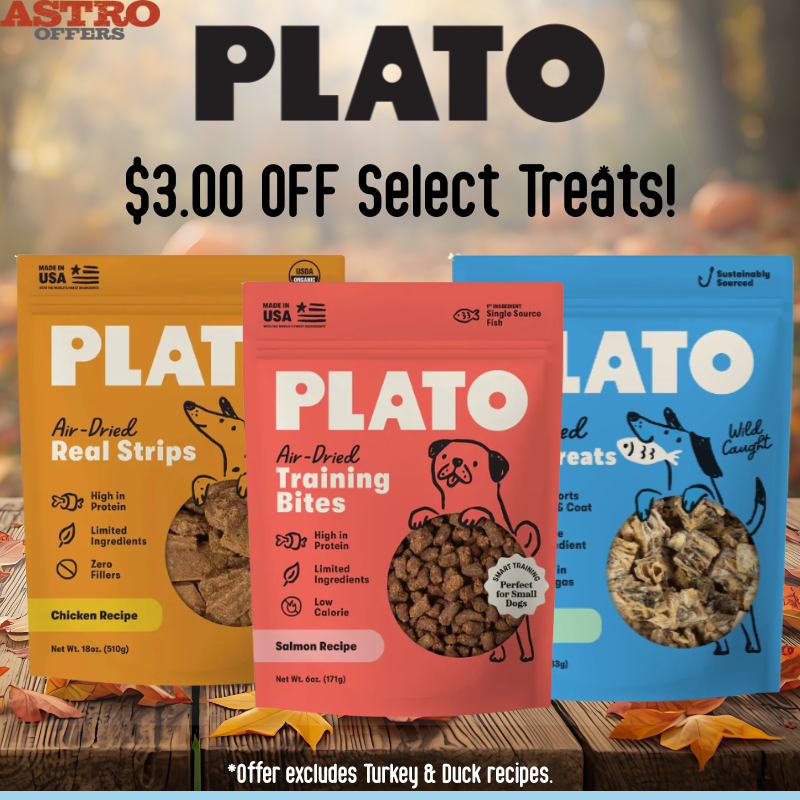 Astro | Plato | $3.00 OFF Select Treats