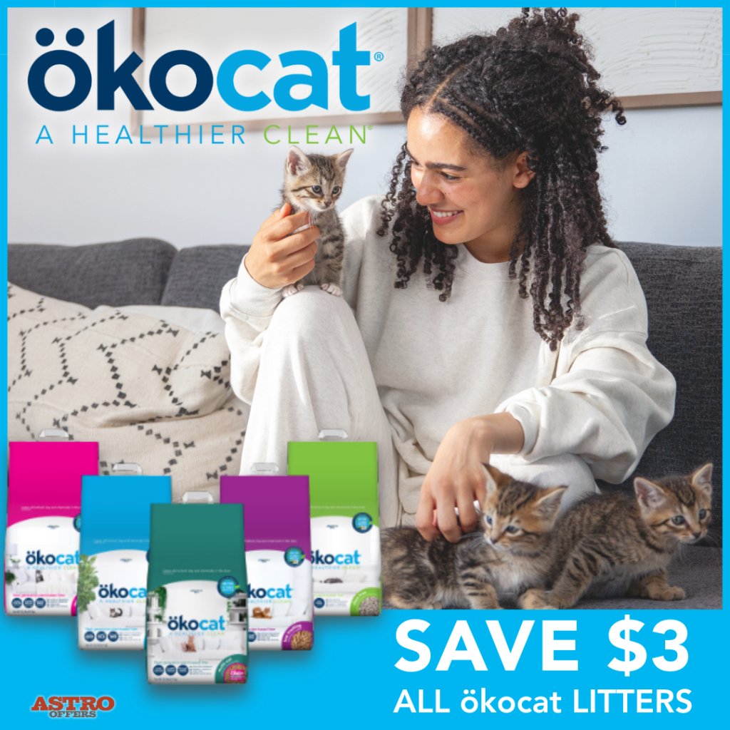 Astro | Okocat | $3.00 OFF Okocat Litter