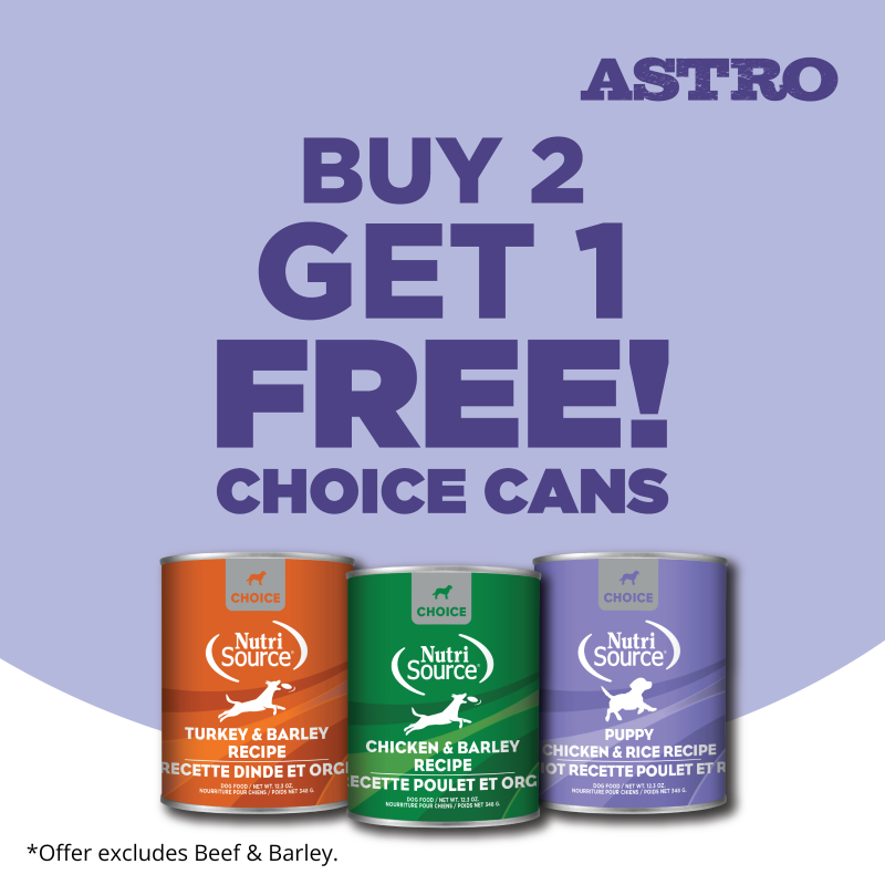 Astro | Choice | Buy 2, Get 1 FREE on Select Choice Cans