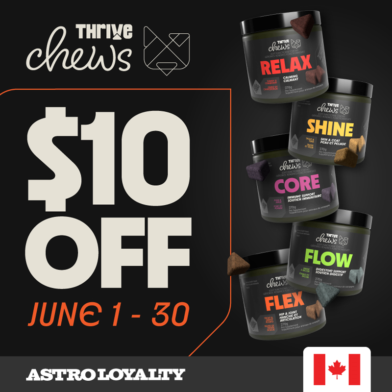 Astro | Big Country Raw | $10.00 OFF Thrive Chews