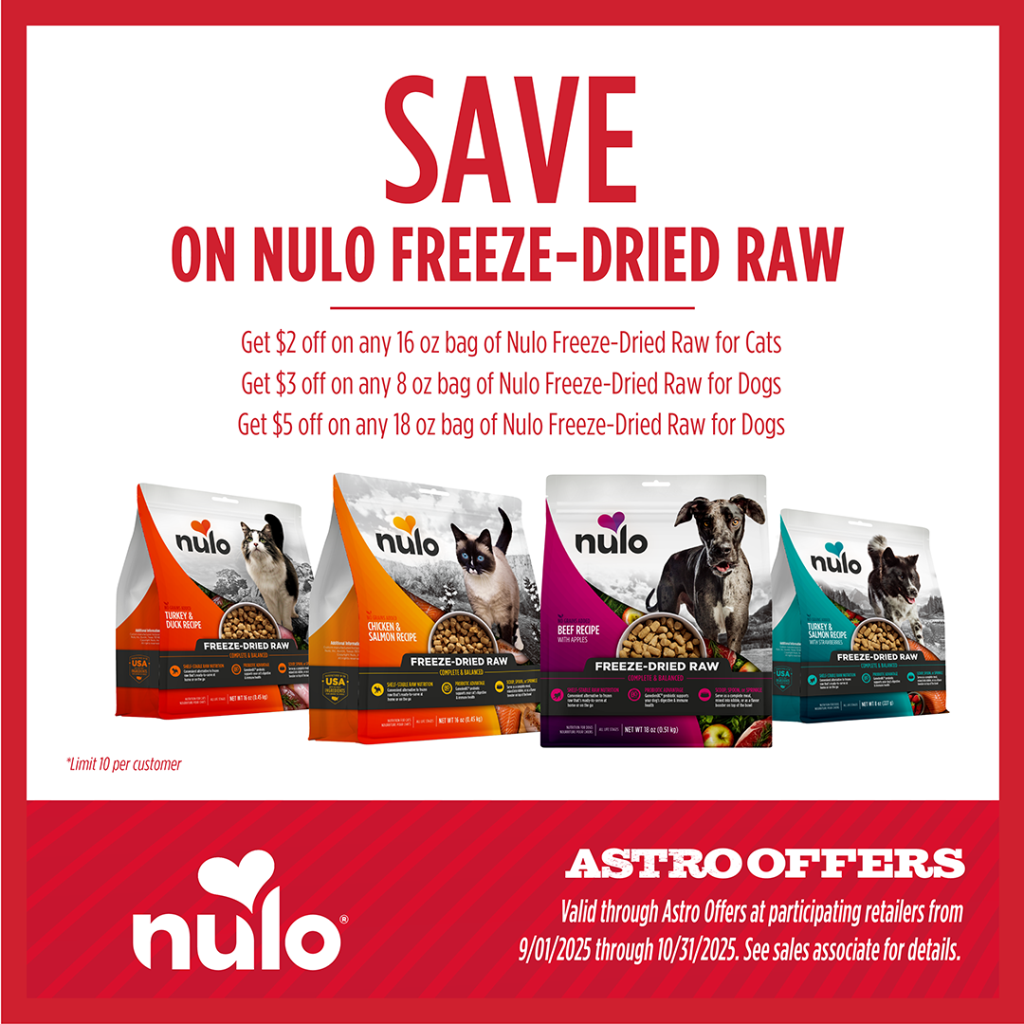 Astro | Nulo | Dollars OFF Select Freeze-Dried Raw