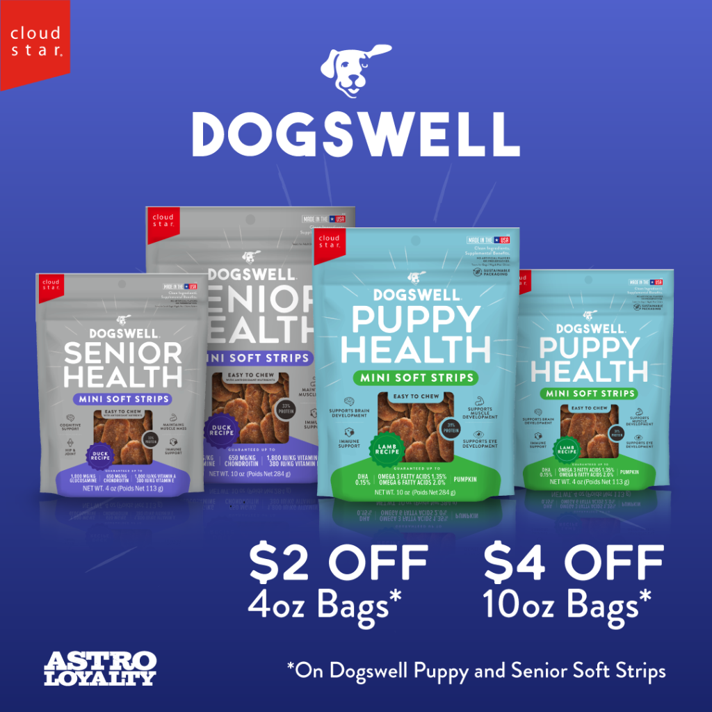 Astro | Dogswell | Dollars OFF Select Treats
