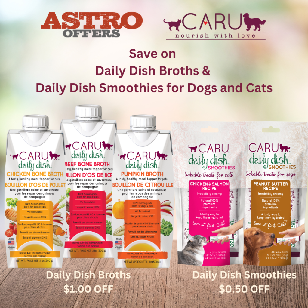 Astro | Caru | Save on Daily Dish Broths & Smoothies!