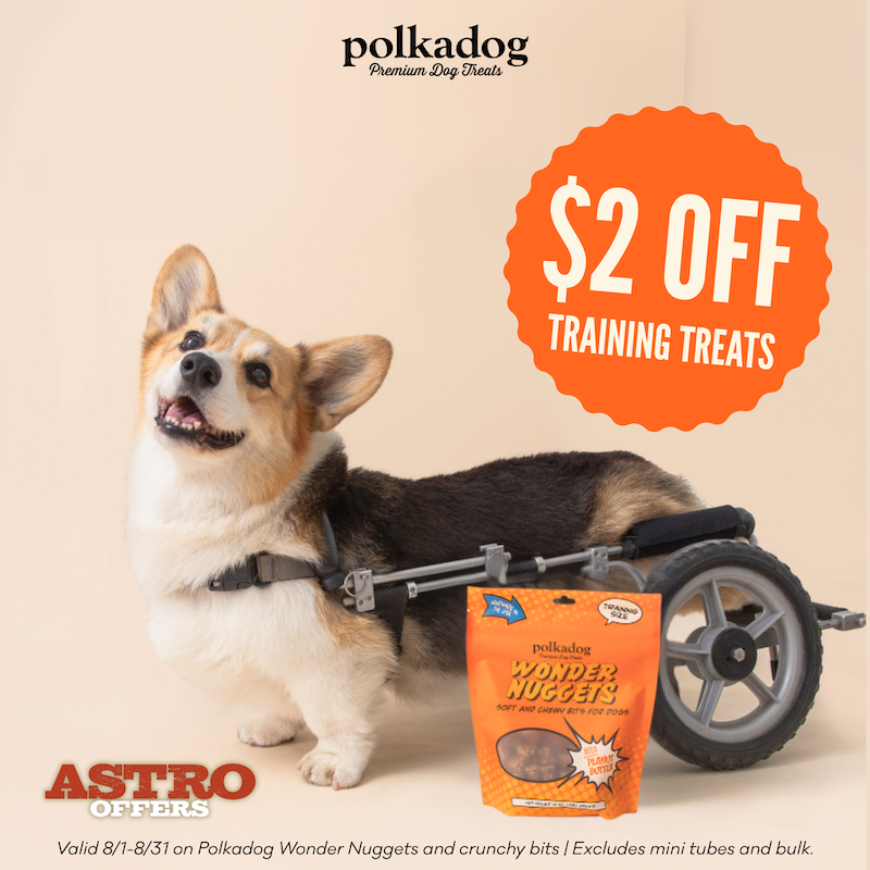 Astro | Polkadog | $2.00 OFF Training Treats