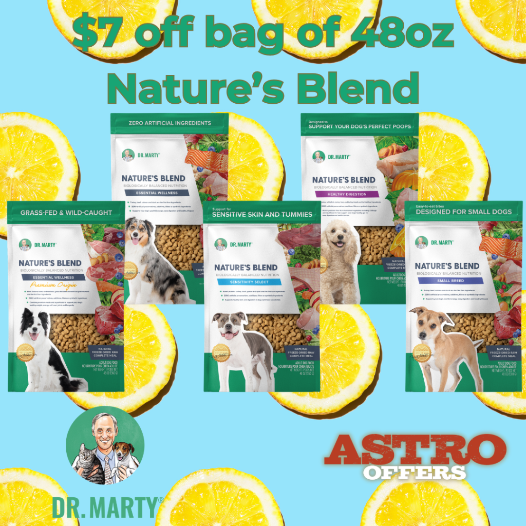 Astro | Dr. Marty's | $7.00 OFF 48oz Nature's Blend 