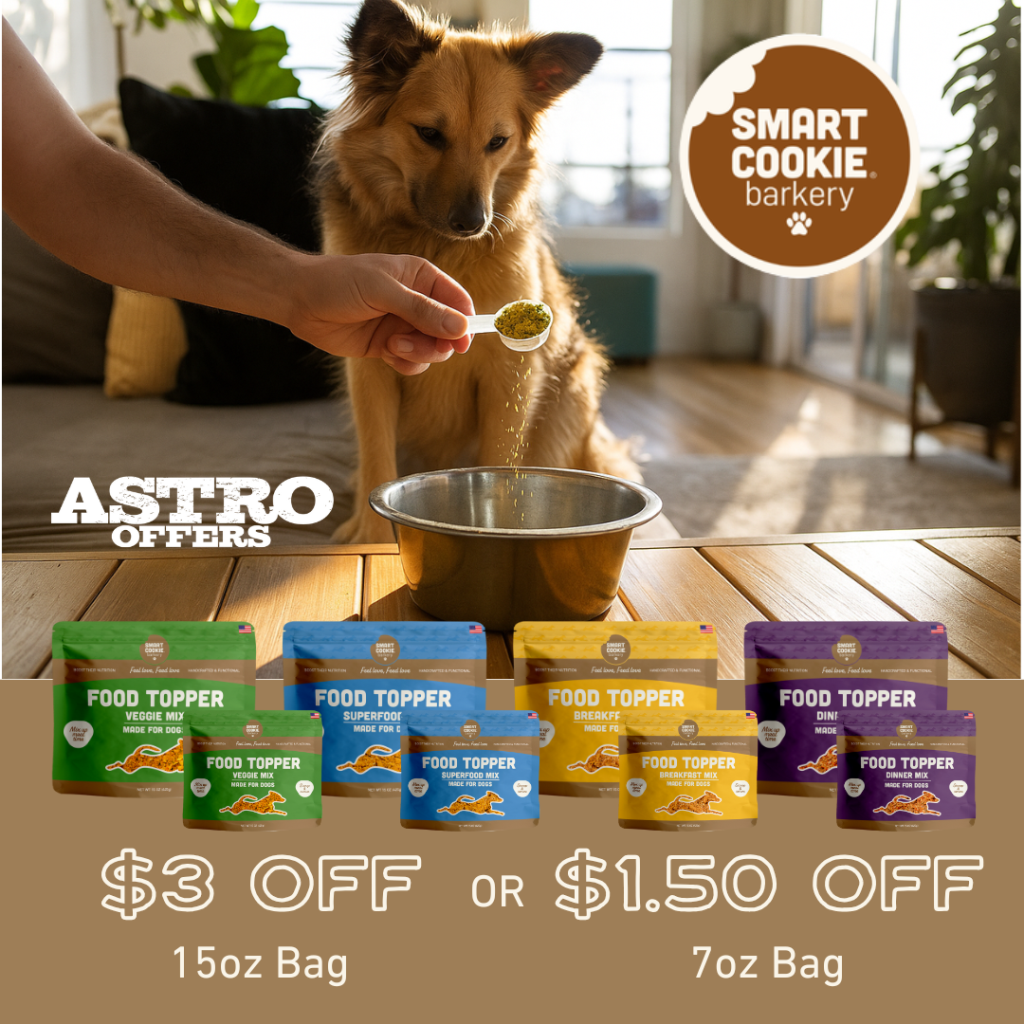 Astro | Smart Cookie Barkery | Dollars OFF Food Toppers