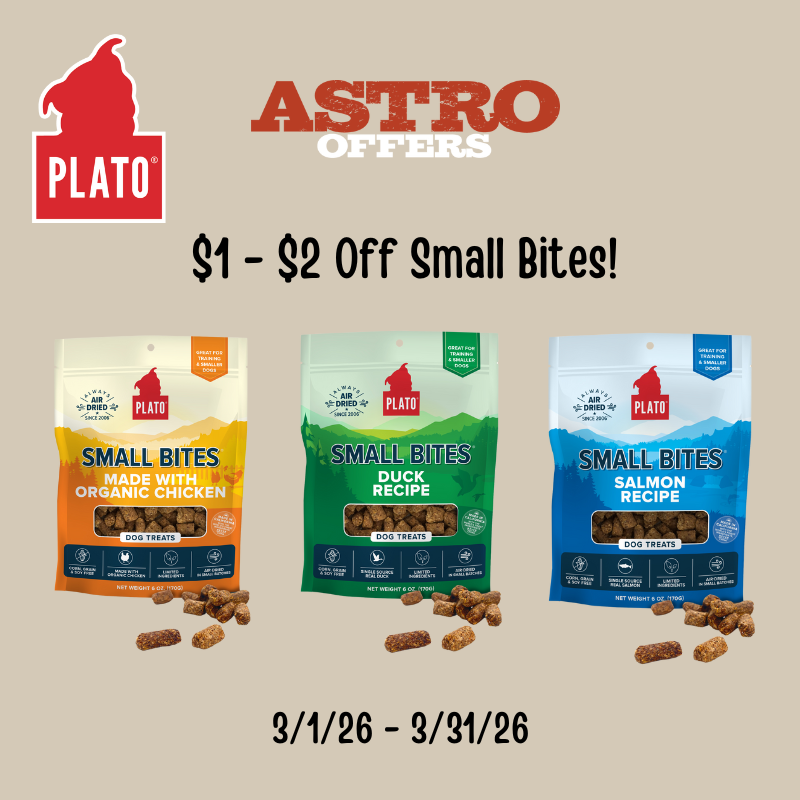 Astro | Plato | Dollars OFF Small Bites  