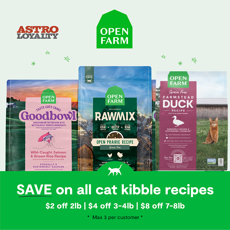 Astro | Open Farm | Dollars OFF Cat Dry Food Recipes