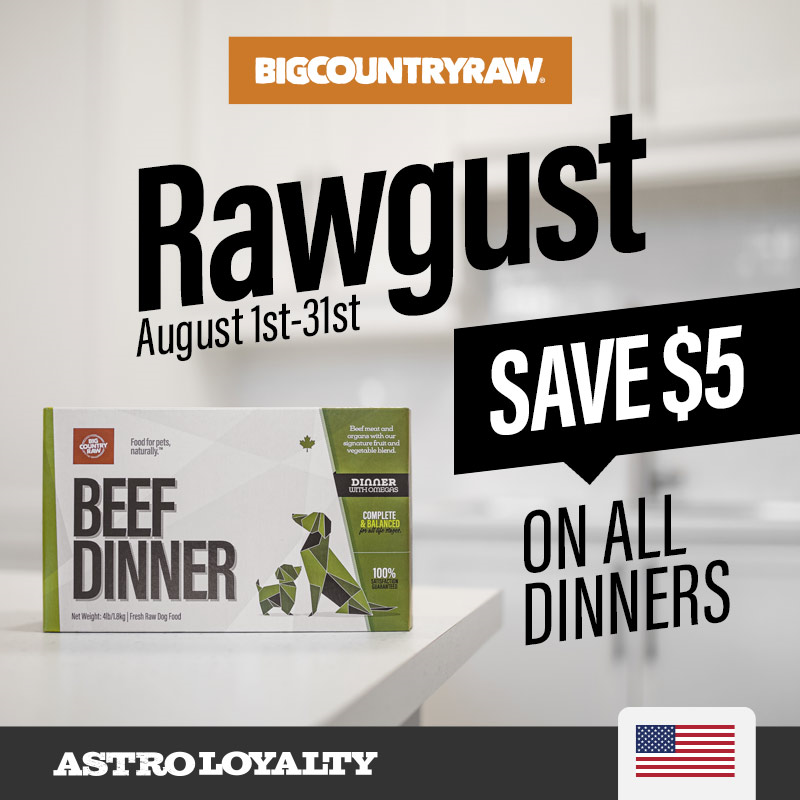 Astro | Big Country Raw US | $5.00 OFF All 4lb Cartons