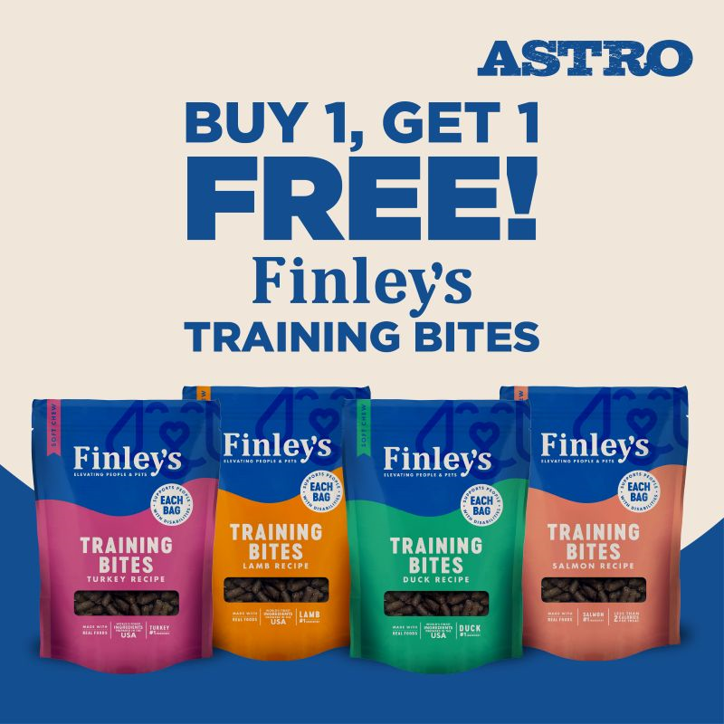 Astro | Finley's | Buy n1, Get 1 FREE o 6oz Training Treats