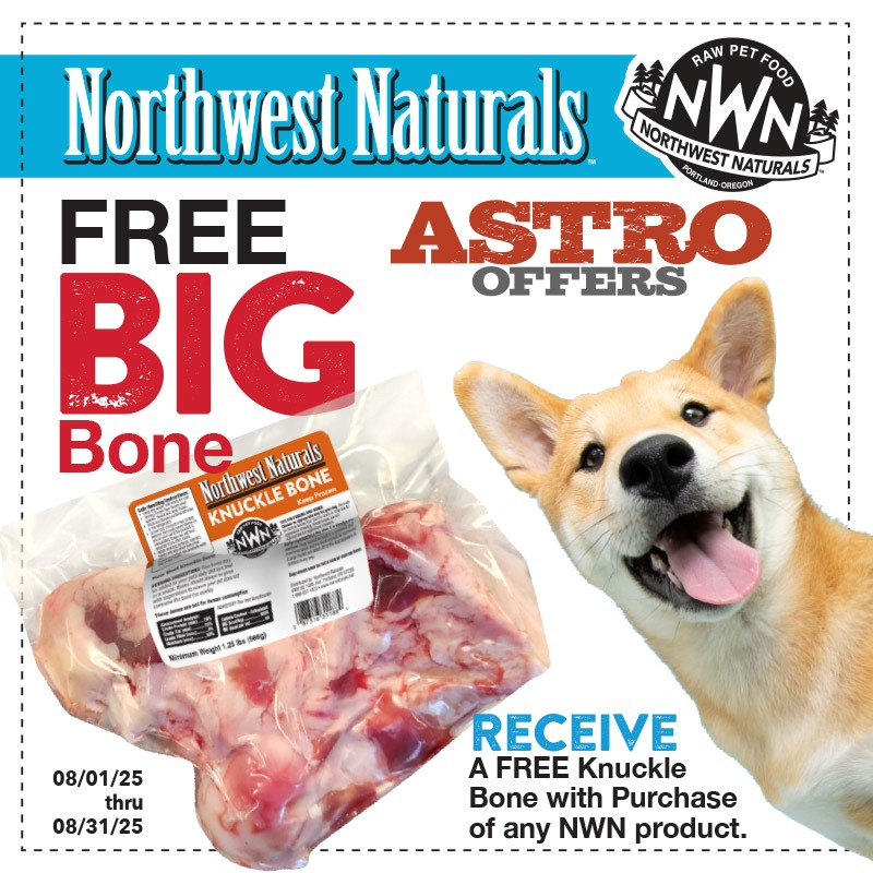 Astro | Northwest Naturals | FREE Knuckle Bone with Qualifying Purchase