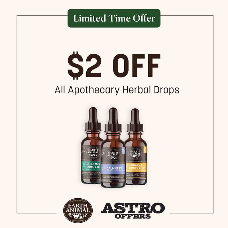 Astro | Earth Animal | $2.00 OFF Apothecary Herbal Drops