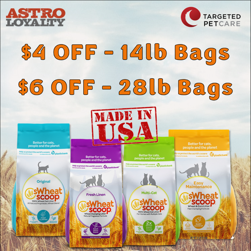 Astro | sWheat Scoop | Dollars OFF Litter