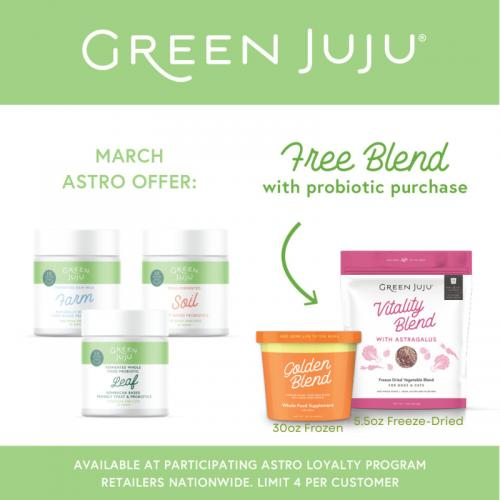Astro | Green Juju | FREE Select Blend with Probiotic Purchase