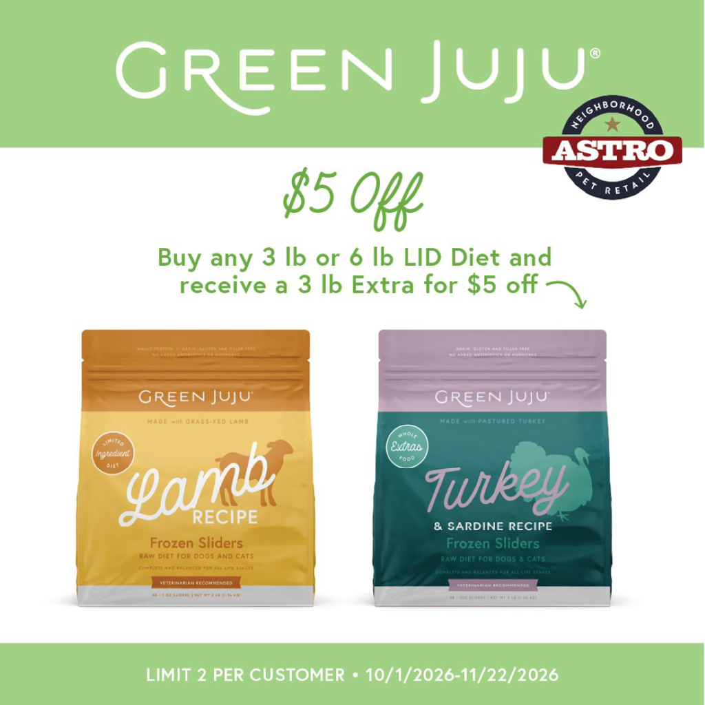 Astro | Green Juju | $5.00 OFF 3lb Extra with Qualifying LID Purchase 