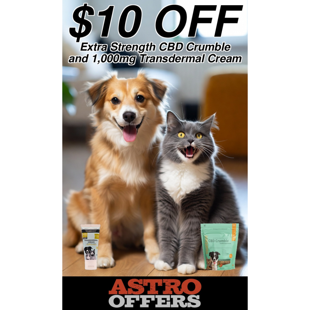 Astro | Treatibles | $10.00 OFF Select Products! 