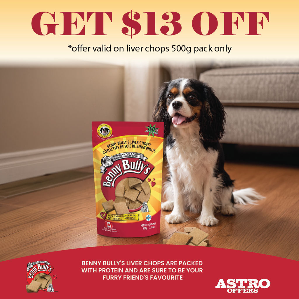Astro | Benny Bully's | $13.00 OFF Liver Chops 500g