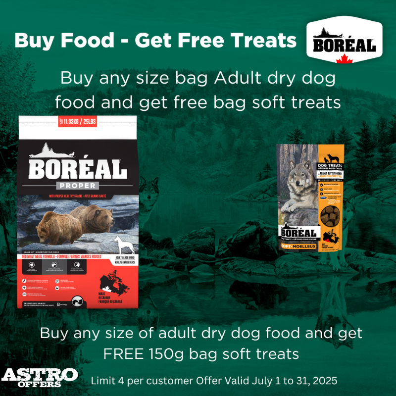Astro | Boreal | FREE Soft Treats with Adult Dry Dog Food Purchase