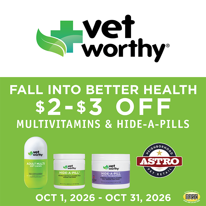 Astro | Vet Worthy | Dollars OFF Multivitamins & Hide-a-Pills