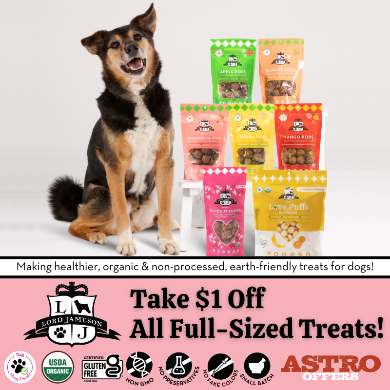 Astro | Lord Jameson | $1.00 OFF All Full-Sized Treats